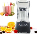 QFGain Standmixer, 2600 W, 14 L, Schwarz, Gewerblicher FüR Smoothies, Mit GeräUscharmer Abschirmung, KüChenhelfer FüR Obst Und GemüSe