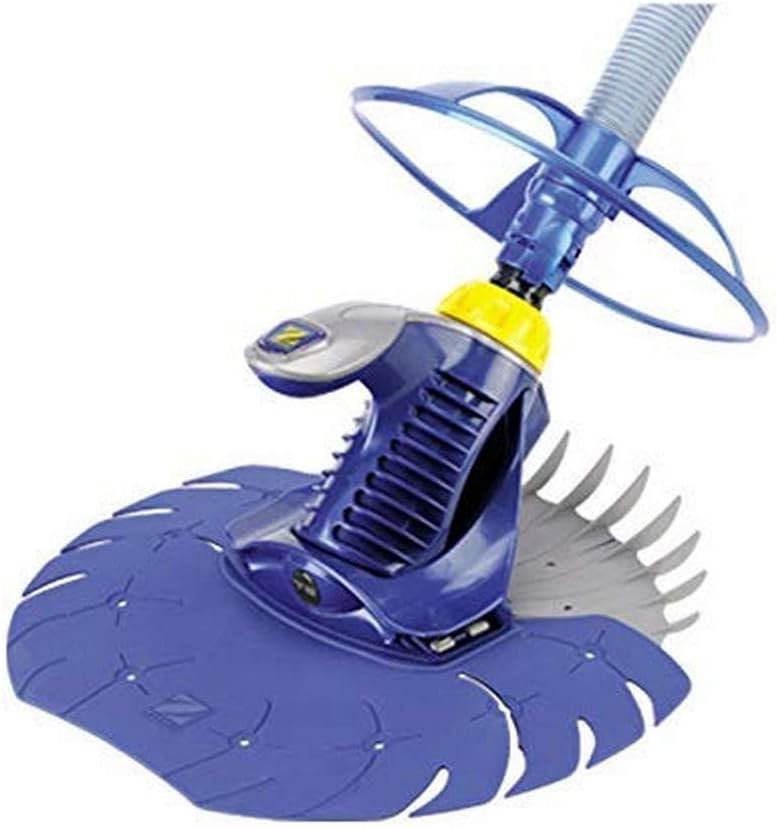 Zodiac Poolroboter, 6 m, blau, Hydraulischer Poolreiniger T5 Duo, Boden und Wände, Membrantechnologie, Für Becken bis max. 12 x