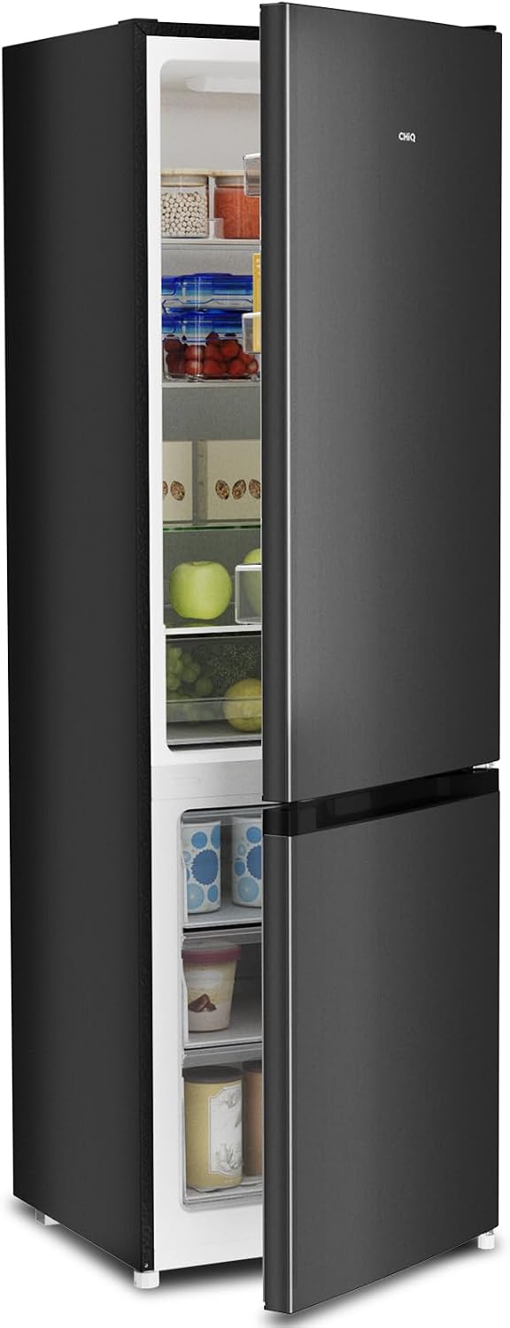 CHiQ Kühl-Gefrierkombination, 262 L, 38 dB, Schwarz, CBM260LC Kühl-Gefrier-Kombination, Energieklasse C