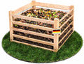 WESTMANN Mülltonnenbox, Natur, Komposter Konni S Lärchenholz Gartenkomposter 85x85x80