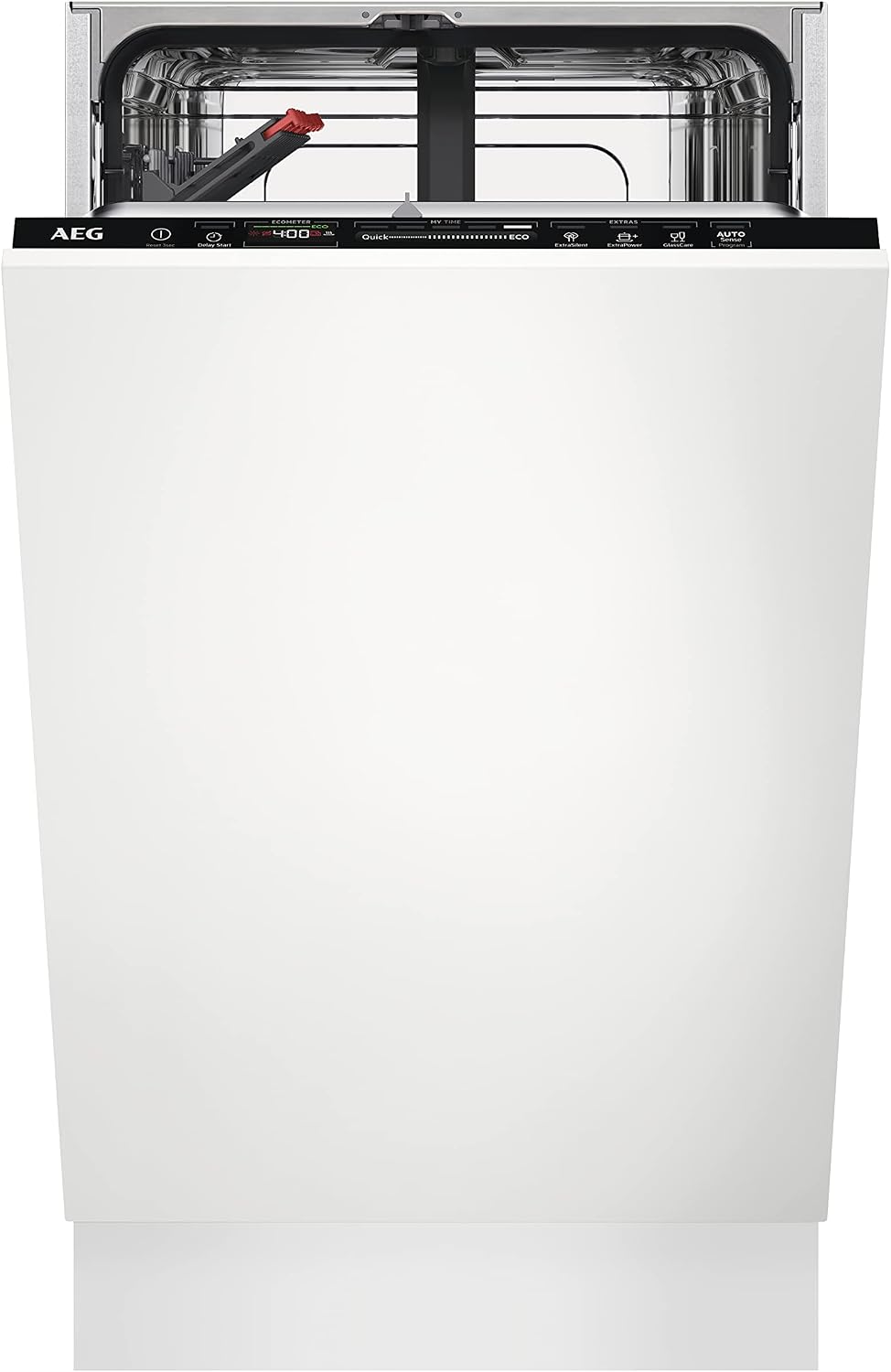 AEG Geschirrspüler, 45 cm, Silber