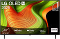 LG Fernseher, 48 Zoll, 121 cm, Schwarz, OLED48B59LA TV 4K OLED AI TV (α8 Gen2 4K AI Prozessor, webOS 25, 120Hz) [Modelljahr 2025]
