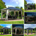 BRAST Pavillon, Weiß, Alu Summerdream