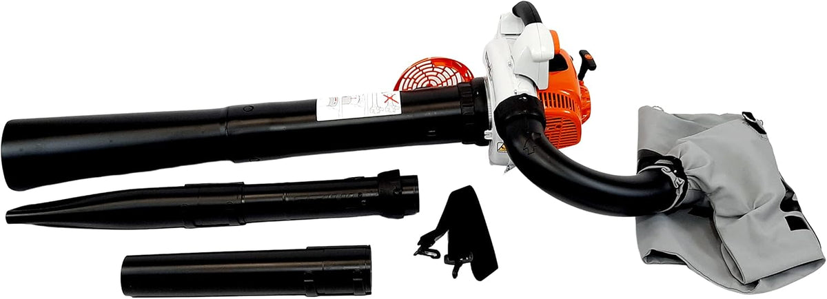 Stihl Rasenmäher, Schwarz/Orange/Grau, SH 86 Benzin-Saughäcksler