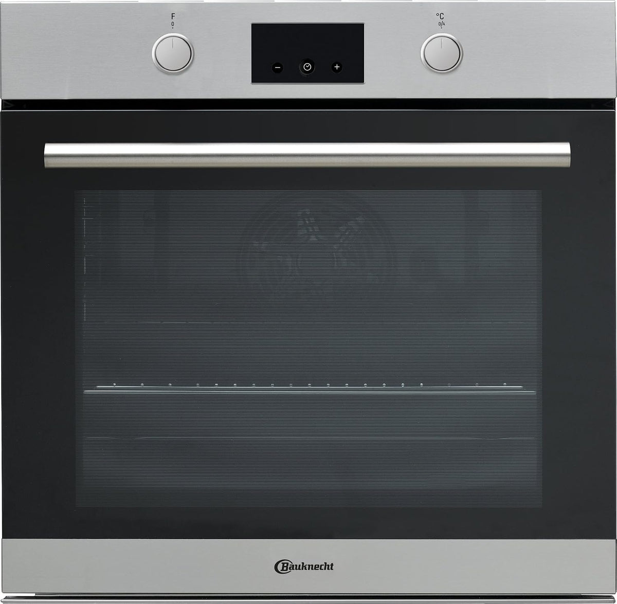 Bauknecht Backofen, 55.50 cm, Schwarz/Silber, BAR2 KN5V2 IN Elektro/Einbau, Multi 5 Umluft mit 5 Funktionen, Classic Cook Elektronik-Uhr
