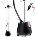 Fridja Dampfglätter, 2200 W, 3 L, Schwarz, f1200 Clothes Steamer Pro, stehend für Anzüge, Kleider, Feines und Gardinen