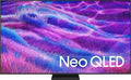 Samsung Fernseher, 85 Zoll, 216 cm, Schwarz, Smart TV, Neo QLED 4K QN80F 4K TV mit Neural Quantum AI Gen2, Quantum-Matrix-Technologie Core
