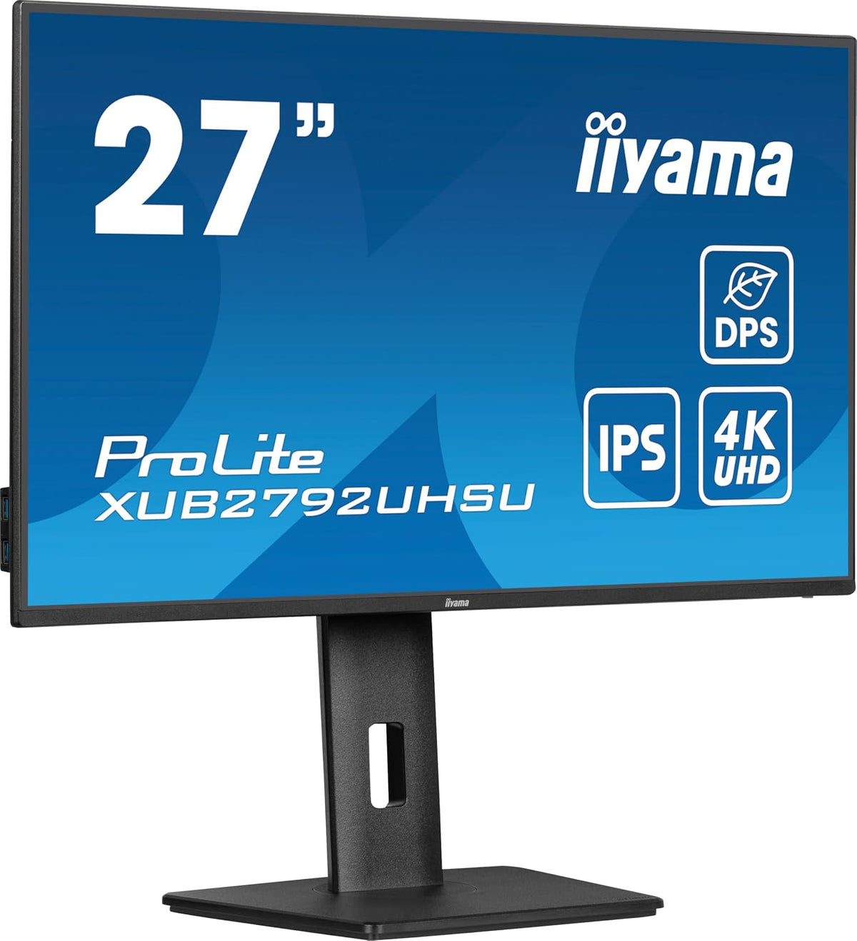 iiyama Monitor, 68,45 cm, 15 W, schwarz, Prolite XUB2792UHSU-B6 27' IPS LED 4K UHD HDMI DP USB3.2